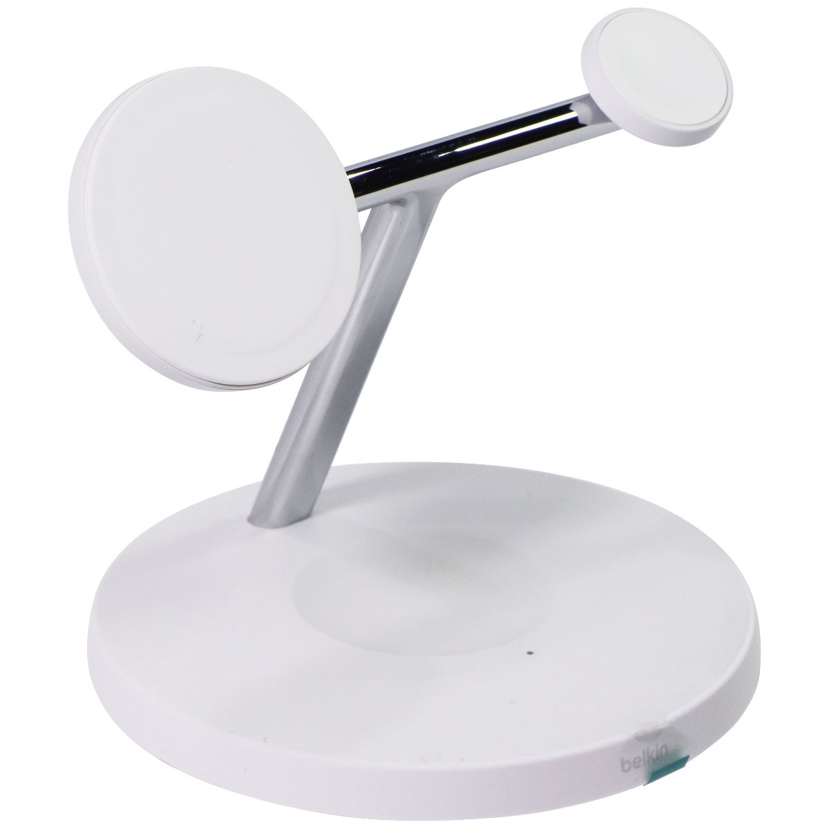 Belkin BoostCharge Pro 3-in-1 Wireless Charging Stand w/ MagSafe - White Cell Phone - Chargers & Cradles Belkin - Simple Cell Bulk Wholesale Pricing - USA Seller