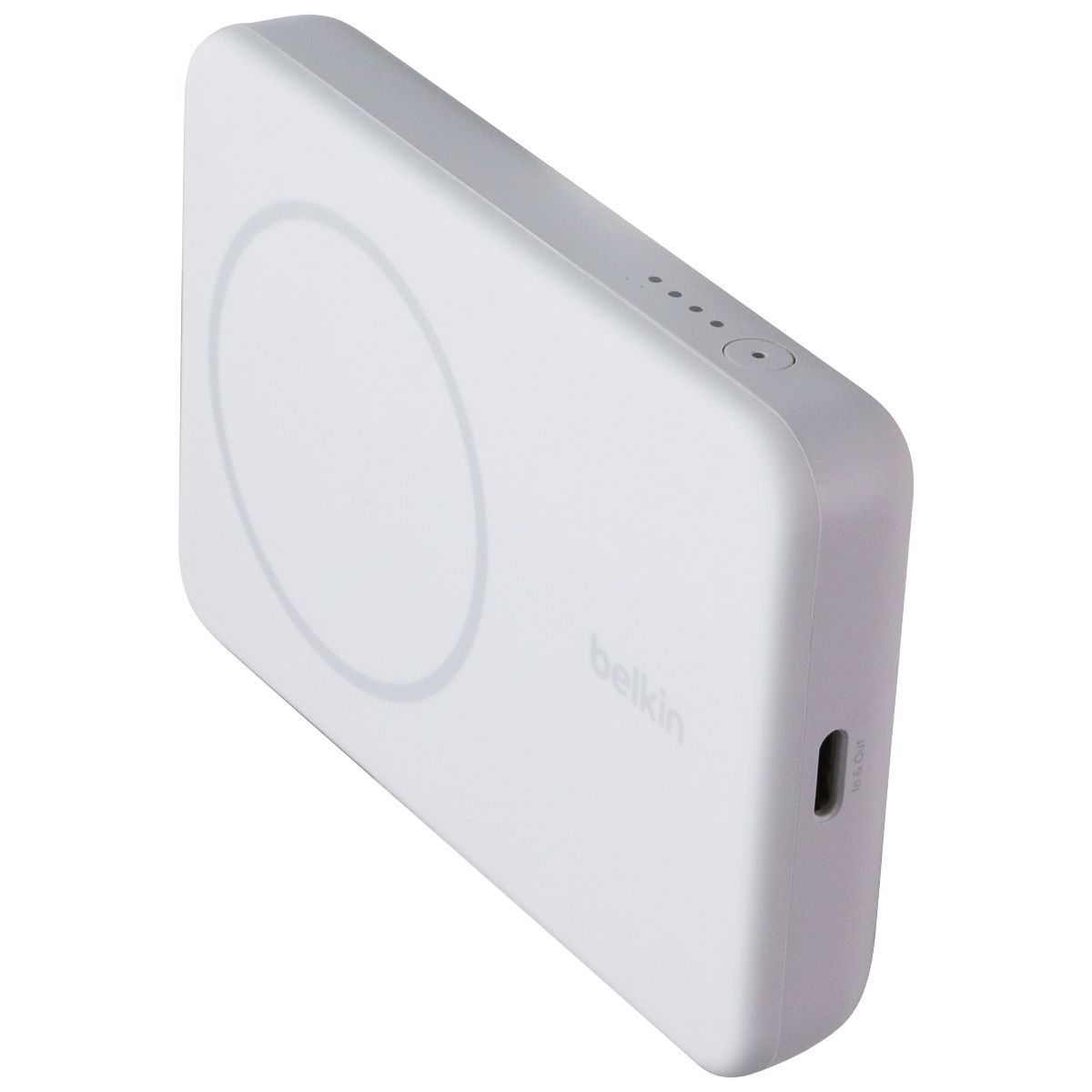 Belkin BoostCharge Wireless Magnetic Power Bank + Stand - White (BPD004BTWT) Cell Phone - Chargers & Cradles Belkin - Simple Cell Bulk Wholesale Pricing - USA Seller