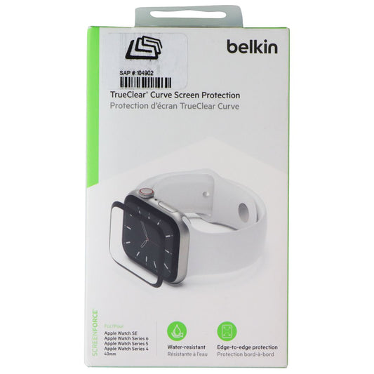 Belkin TrueClear Curve Screen Protection for Apple Watch SE (4/5/6) 40mm