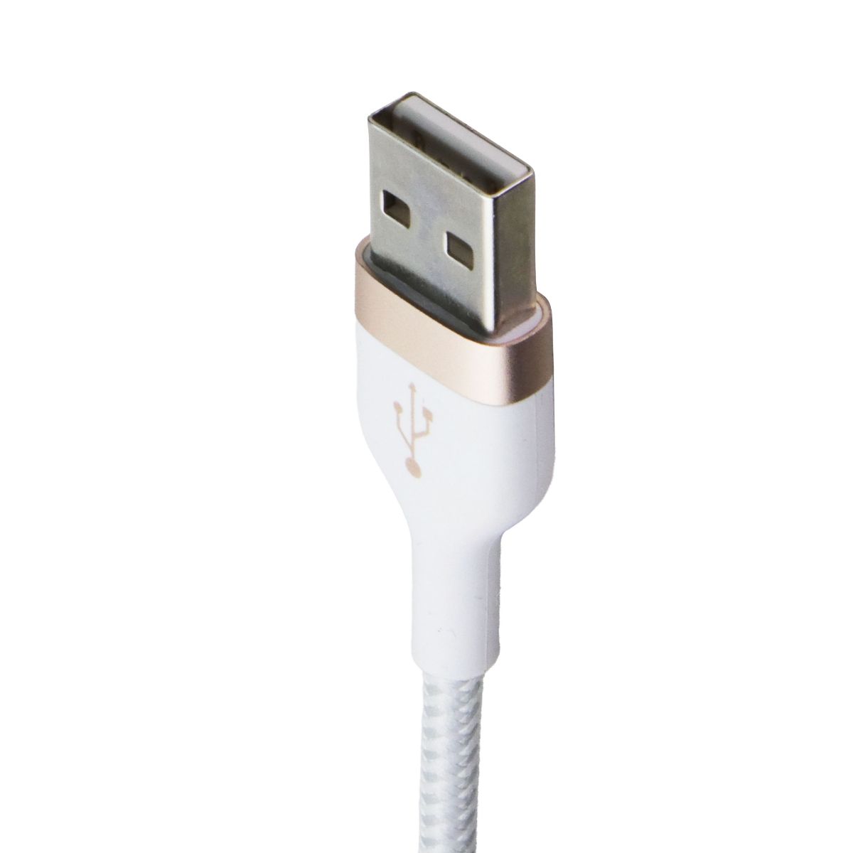 Belkin BoostCharge 3.3Ft Pro Flex USB-A to Lightning 8-Pin Braided Cable - White Cell Phone - Cables & Adapters Belkin - Simple Cell Bulk Wholesale Pricing - USA Seller