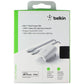 Belkin BoostCharge 18W USB-C Wall Charger with 4-Ft Lightning 8-Pin Cable White Cell Phone - Chargers & Cradles Belkin    - Simple Cell Bulk Wholesale Pricing - USA Seller