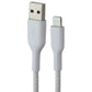 Belkin BoostCharge 3.3 Foot Braided Lightning 8-Pin to USB-A Cable - White Cell Phone - Cables & Adapters Belkin - Simple Cell Bulk Wholesale Pricing - USA Seller