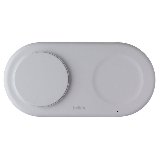 Belkin BoostCharge Pro 2-in-1 Magnetic Charging Pad - White (WIZ021ttWH) Cell Phone - Chargers & Cradles Belkin - Simple Cell Bulk Wholesale Pricing - USA Seller