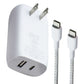 Belkin BoostCharge Dual USB-C/USB-A 37W Wall Charger w/ USB-C Cable - White Cell Phone - Chargers & Cradles Belkin - Simple Cell Bulk Wholesale Pricing - USA Seller