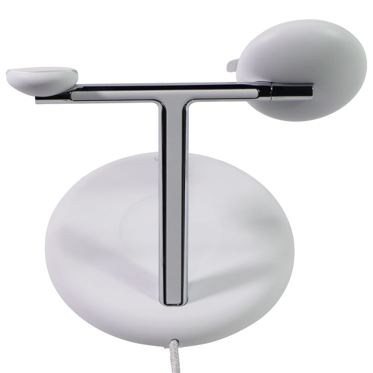 Belkin BoostCharge Pro 3-in-1 Magnetic Charging Stand (Qi2 and MagSafe) - White Cell Phone - Chargers & Cradles Belkin - Simple Cell Bulk Wholesale Pricing - USA Seller
