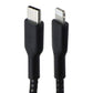 Belkin BoostCharge 3.3 Foot USB-C to Lightning 8-Pin Braided Cable - Black Cell Phone - Cables & Adapters Belkin - Simple Cell Bulk Wholesale Pricing - USA Seller