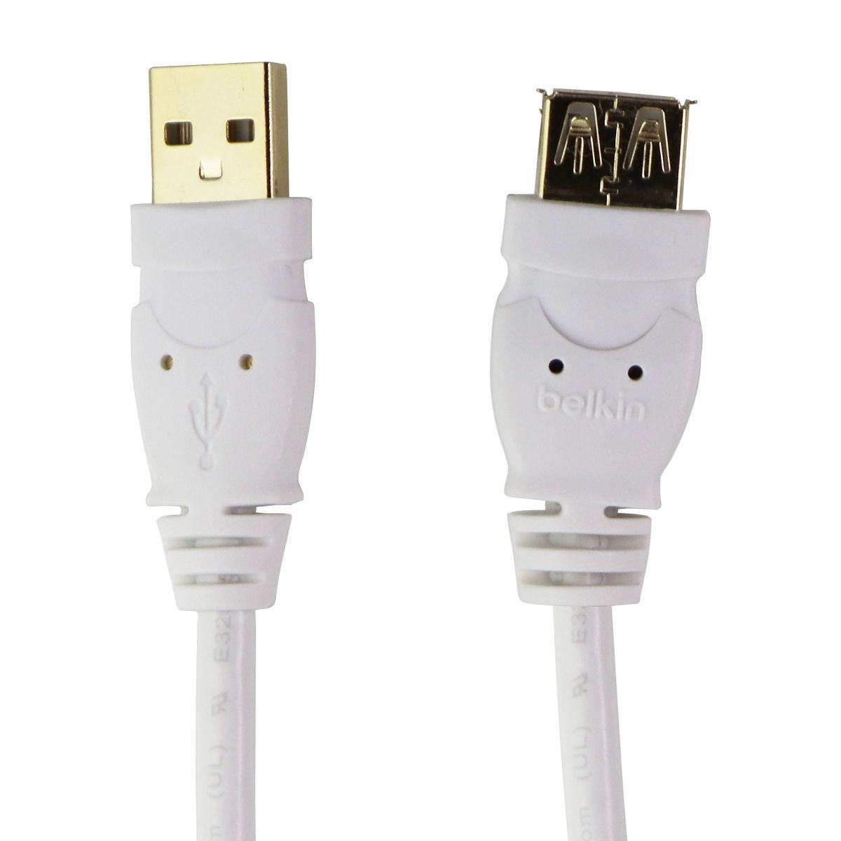 Belkin 6-Foot USB Extension Cable (Male to Female) USB 1.0 - White Cell Phone - Cables & Adapters Belkin - Simple Cell Bulk Wholesale Pricing - USA Seller
