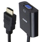 Benfei HDMI to VGA Gold Plated Adapter (Male to Female) - Black