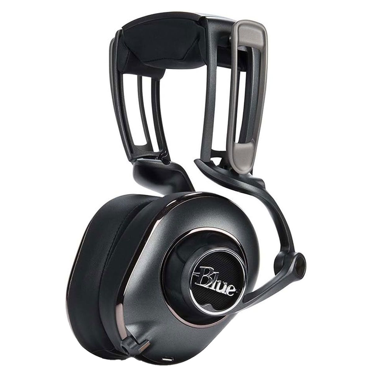 Blue Mix-Fi High-Fidelity Headphones With Built-in Audiophile Amp Portable Audio - Headphones Blue - Simple Cell Bulk Wholesale Pricing - USA Seller