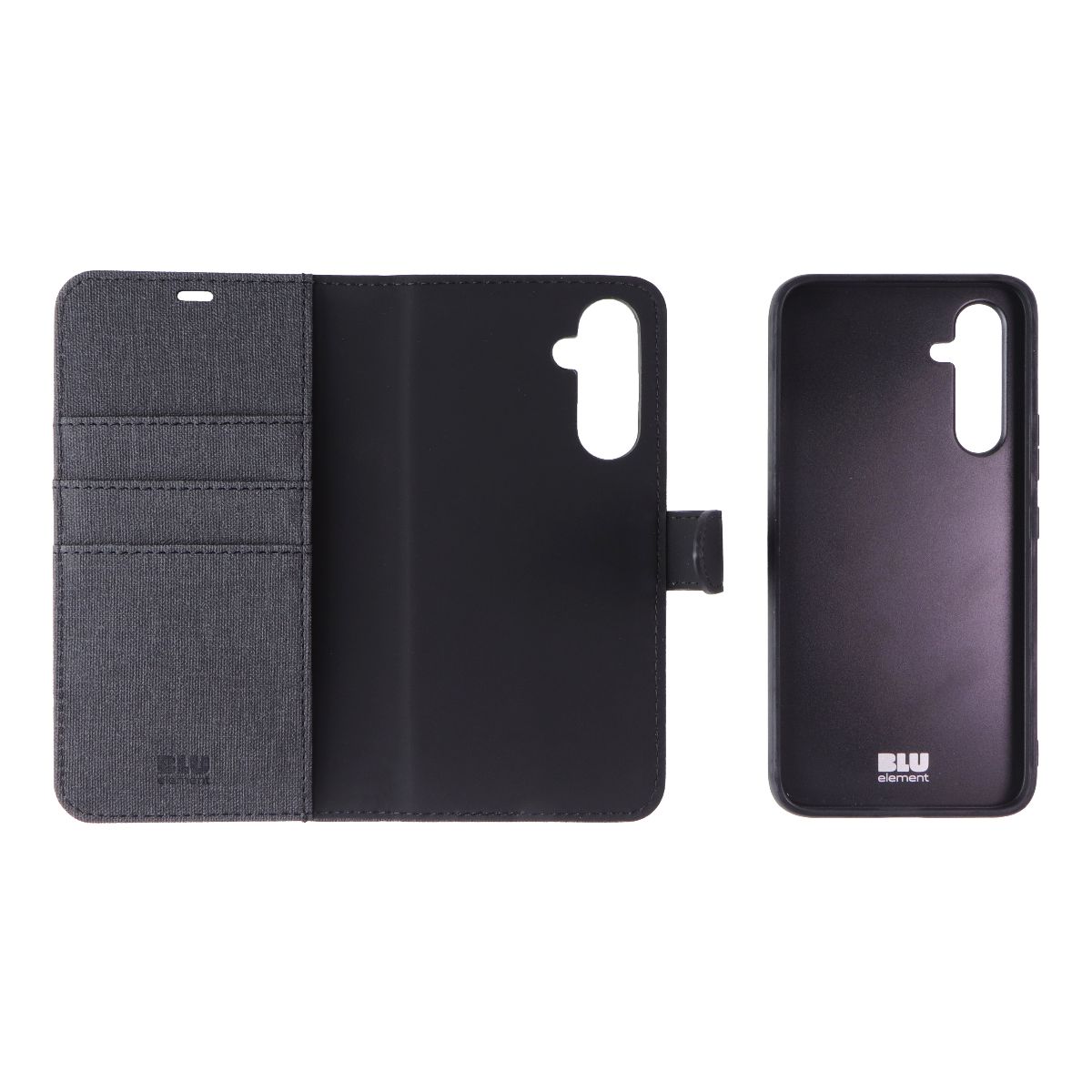 Blu Element Magnetic Folio 2-in-1 Case for Samsung Galaxy A54 5G - Black Cell Phone - Cases, Covers & Skins Blu Element - Simple Cell Bulk Wholesale Pricing - USA Seller
