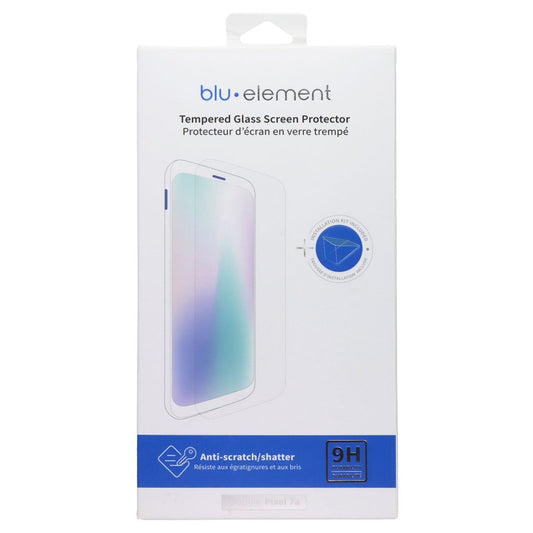 Blu Element 9H Tempered Glass Screen Protector for Google Pixel 7a Cell Phone - Screen Protectors Blu Element - Simple Cell Bulk Wholesale Pricing - USA Seller