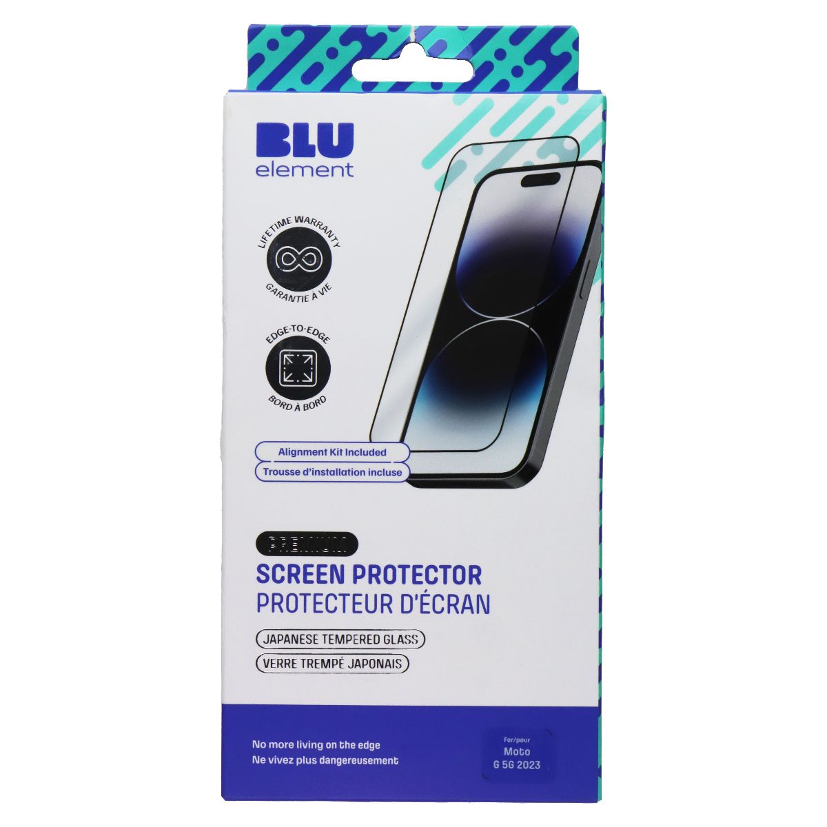 Blu Element Premium Screen Protector for Moto G 5G (2023) - Clear Cell Phone - Screen Protectors Blu Element - Simple Cell Bulk Wholesale Pricing - USA Seller