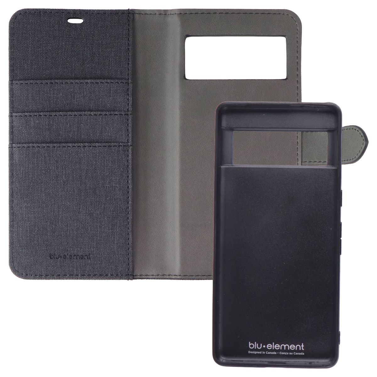 BLU Element Folio 2-in-1 Case for Google Pixel 7 Pro - Black Cell Phone - Cases, Covers & Skins Blu Element - Simple Cell Bulk Wholesale Pricing - USA Seller