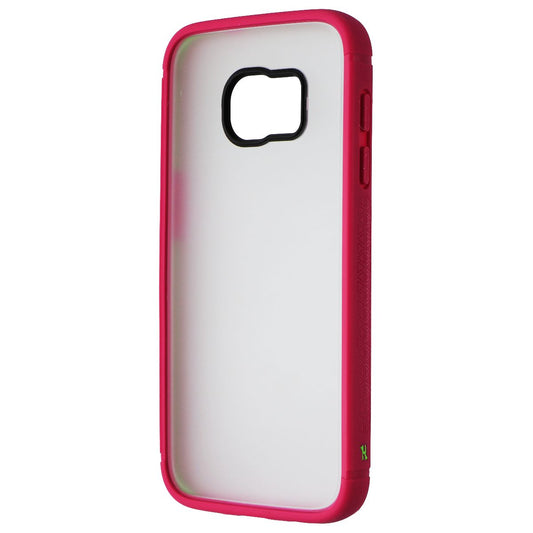 BodyGuardz Contact Series Hard Hybrid Case for Samsung Galaxy S7 - Pink/Clear