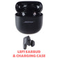 Bose QuietComfort Ultra - ANC Earbud - Case and LEFT Side Only - Black Portable Audio - Headphones Bose - Simple Cell Bulk Wholesale Pricing - USA Seller
