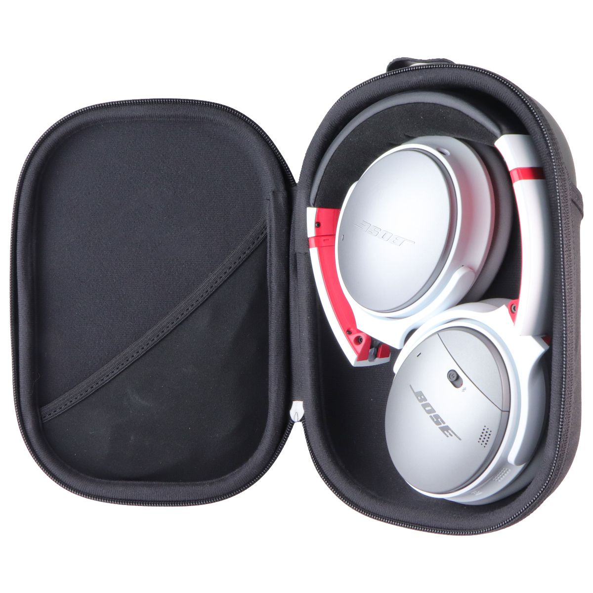 Bose QuietComfort 35 Wireless Headphones II Custom Edition - Silver/Red/White Portable Audio - Headphones Bose - Simple Cell Bulk Wholesale Pricing - USA Seller