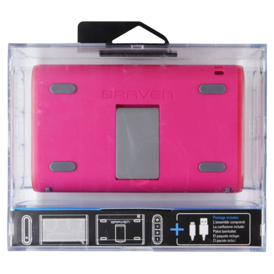 Braven 405 Waterproof Portable BT Speaker w/ Power bank 2100 mAh - Raspberry iPod, Audio Player Accessories - Audio Docks & Mini Speakers Braven - Simple Cell Bulk Wholesale Pricing - USA Seller