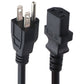 Cable Matters AWG Computer AC Power Cord - NEMA 5-15P to IEC C13 - 10 Feet (2Pk)
