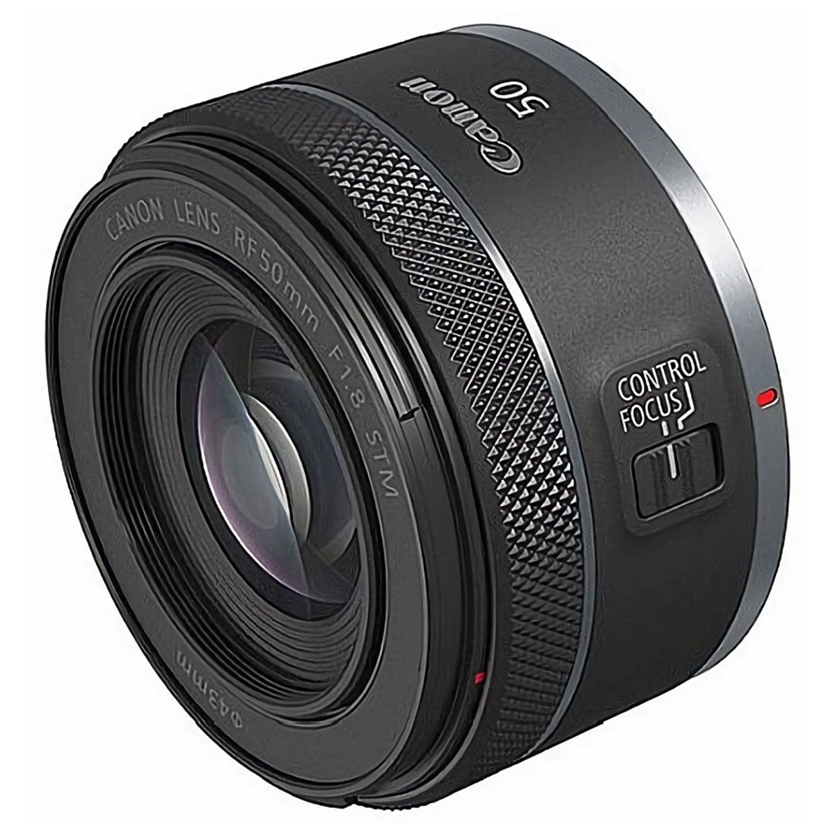 Canon RF 50mm F1.8 STM Fixed Focal Length Prime Lens - Black Camera Accessories - Lenses Canon - Simple Cell Bulk Wholesale Pricing - USA Seller