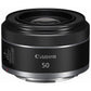 Canon RF 50mm F1.8 STM Fixed Focal Length Prime Lens - Black Camera Accessories - Lenses Canon - Simple Cell Bulk Wholesale Pricing - USA Seller