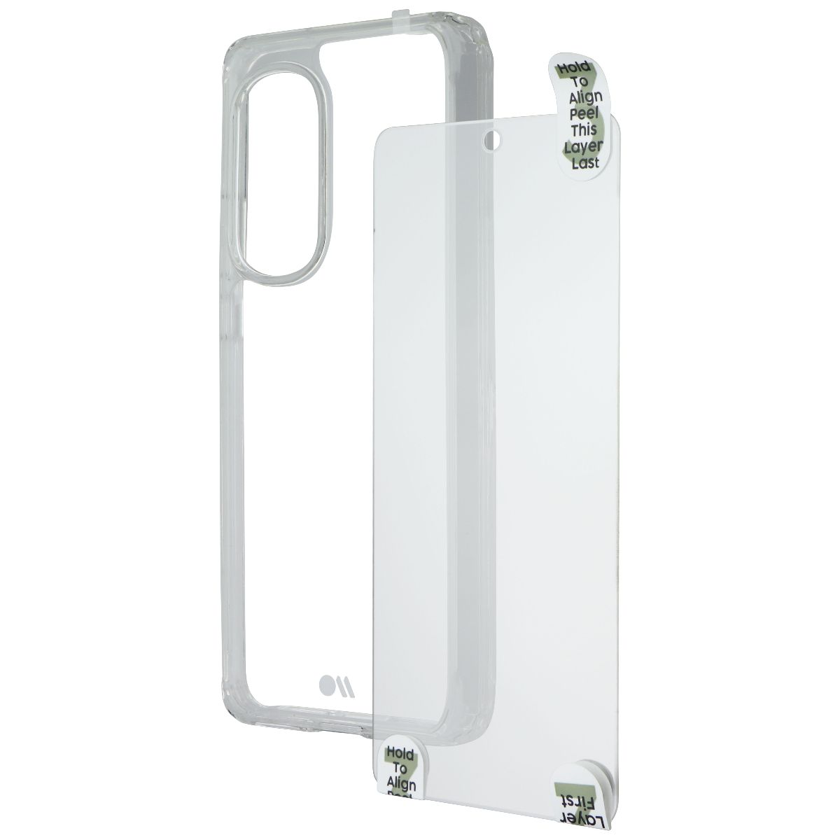 Case-Mate Protection Pack Case & Screen Protector for Moto G Edge (2022) - Clear Cell Phone - Cases, Covers & Skins Case-Mate - Simple Cell Bulk Wholesale Pricing - USA Seller