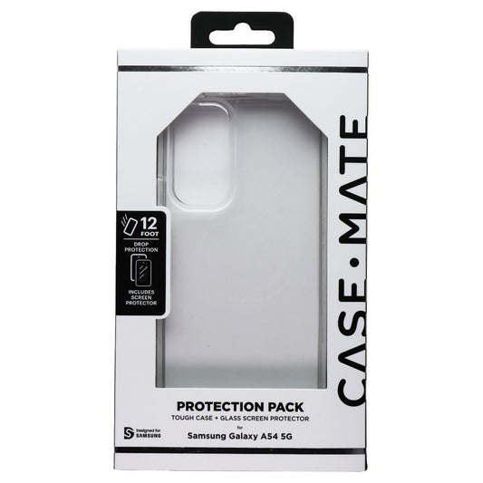 Case-Mate Protection Pack Case and Screen Protector for Galaxy A54 (5G) - Clear