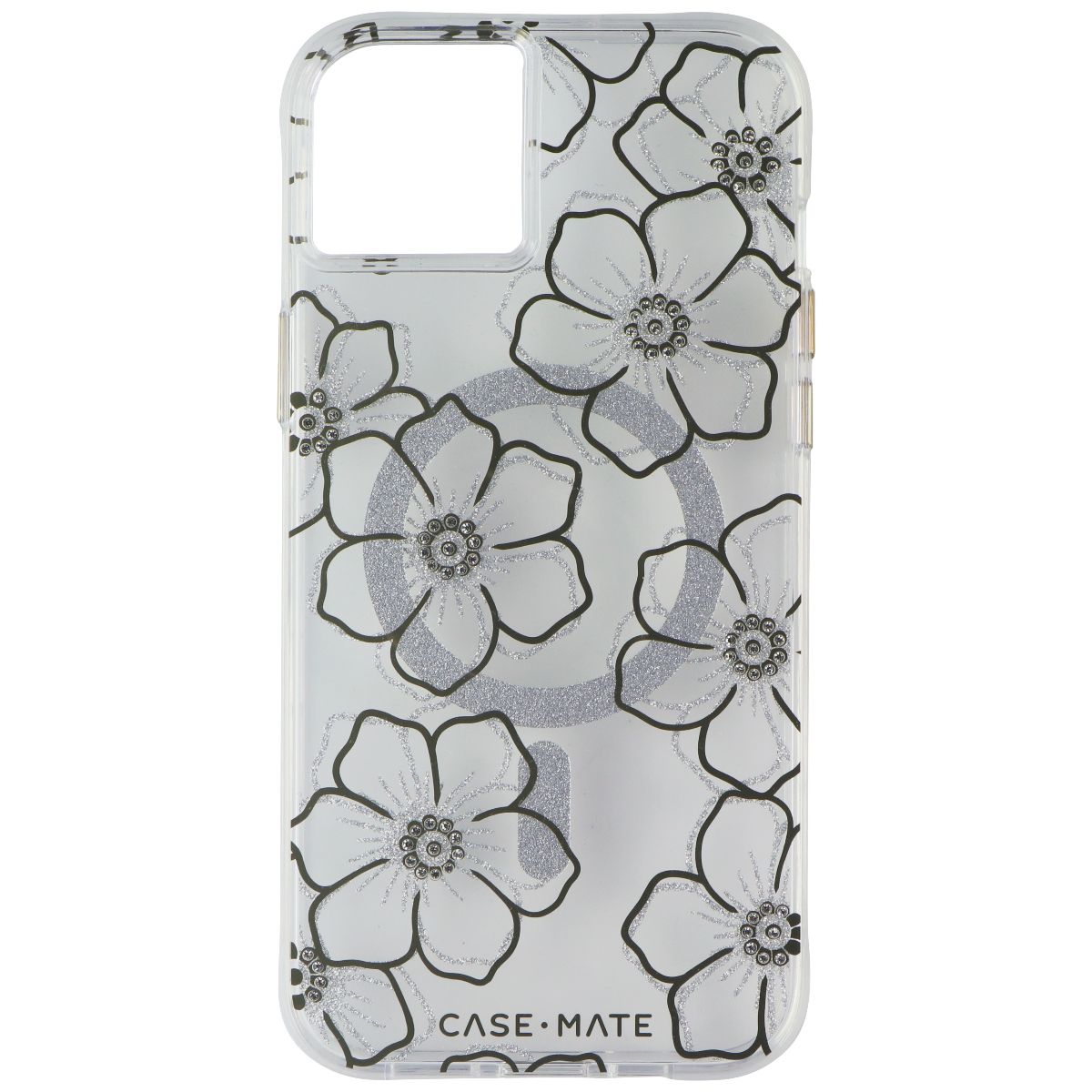 Case-Mate Hard Case for MagSafe for Apple iPhone 15 Plus - Floral Gems Cell Phone - Cases, Covers & Skins Case-Mate - Simple Cell Bulk Wholesale Pricing - USA Seller