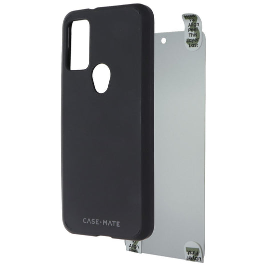 Case-Mate Protection Pack Case & Screen Protector for Moto G Play (2023) - Black Cell Phone - Cases, Covers & Skins Case-Mate - Simple Cell Bulk Wholesale Pricing - USA Seller