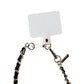 Case-Mate Phone Crossbody Adjustable Smartphone Leather & Gold Chain - Black Cell Phone - Other Accessories Case-Mate - Simple Cell Bulk Wholesale Pricing - USA Seller