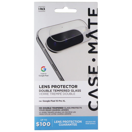 Case-Mate Double Tempered Glass Lens Protector for Google Pixel 10 Pro XL Cell Phone - Screen Protectors Case-Mate - Simple Cell Bulk Wholesale Pricing - USA Seller