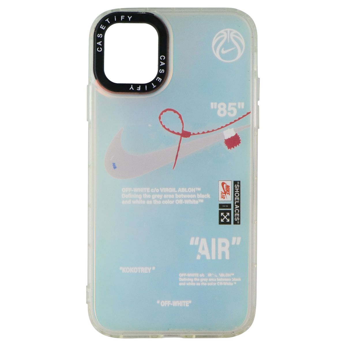CASETiFY Impact Series Case for Apple iPhone 11 - Nike "Off-White" Iridescent Cell Phone - Cases, Covers & Skins Casetify - Simple Cell Bulk Wholesale Pricing - USA Seller