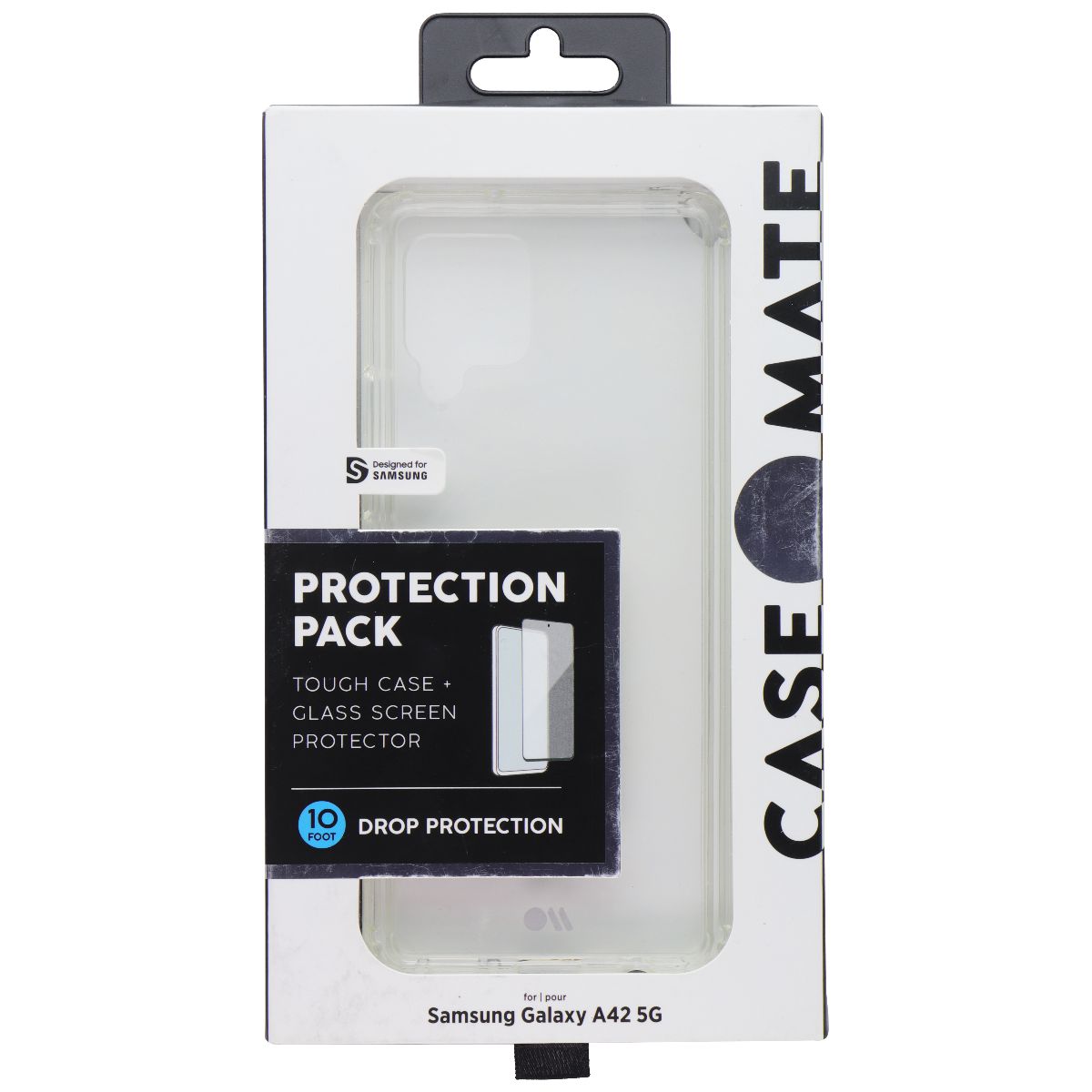 Case-Mate Protection Pack Case & Screen Protector for Galaxy A42 5G - Clear Cell Phone - Cases, Covers & Skins Case-Mate - Simple Cell Bulk Wholesale Pricing - USA Seller