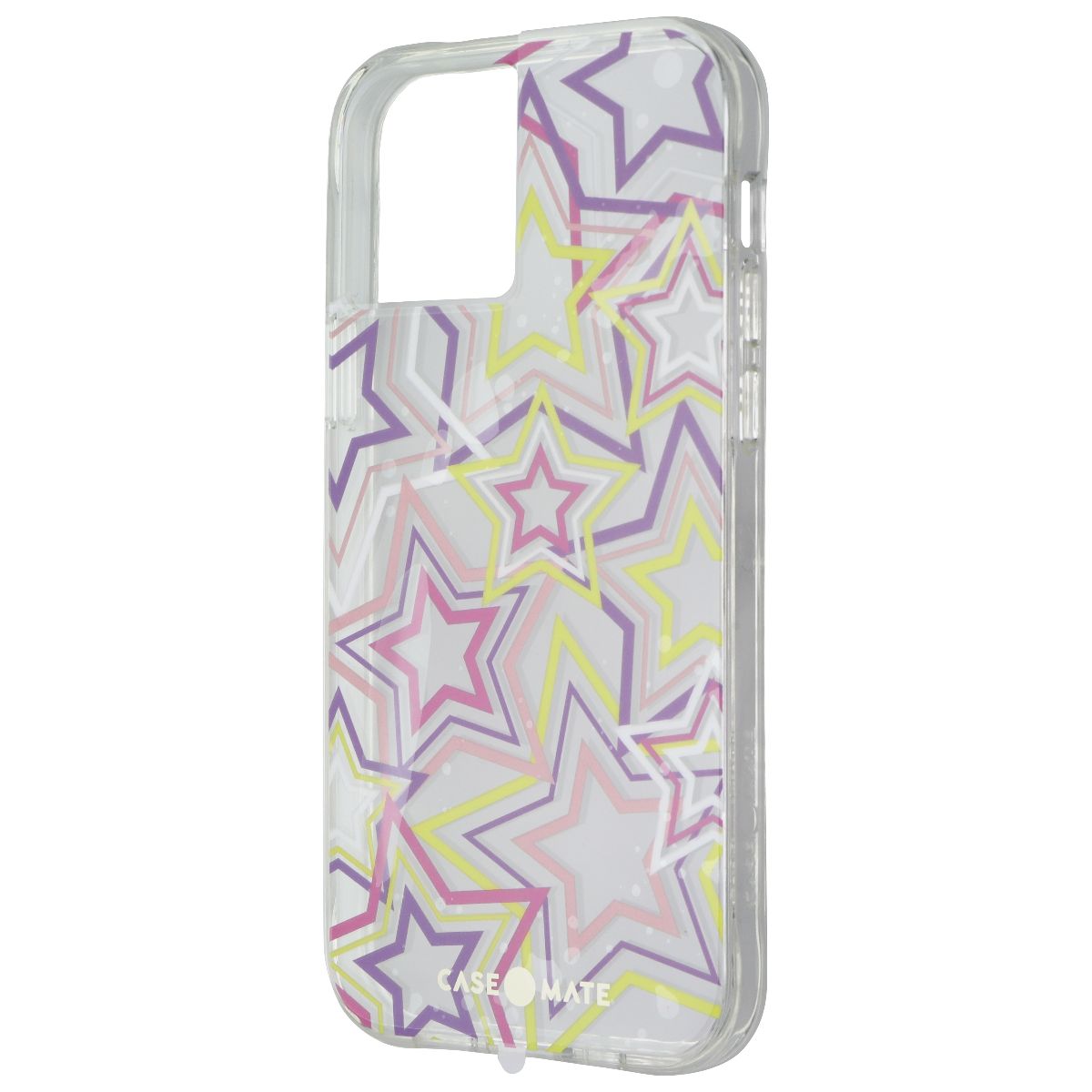 Case-Mate Hardshell Case for Apple iPhone 12 / iPhone 12 Pro - Neon Stars/Clear Cell Phone - Cases, Covers & Skins Case-Mate - Simple Cell Bulk Wholesale Pricing - USA Seller
