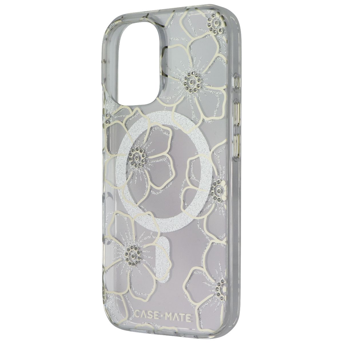 Case Mate Case for MagSafe for Apple iPhone 16 - Floral Gems Cell Phone - Cases, Covers & Skins Case-Mate - Simple Cell Bulk Wholesale Pricing - USA Seller