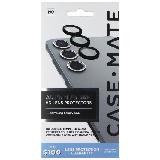Case-Mate Aluminum Ring HD Lens Protectors for Samsung Galaxy S24+ (Plus) Cell Phone - Screen Protectors Case-Mate - Simple Cell Bulk Wholesale Pricing - USA Seller