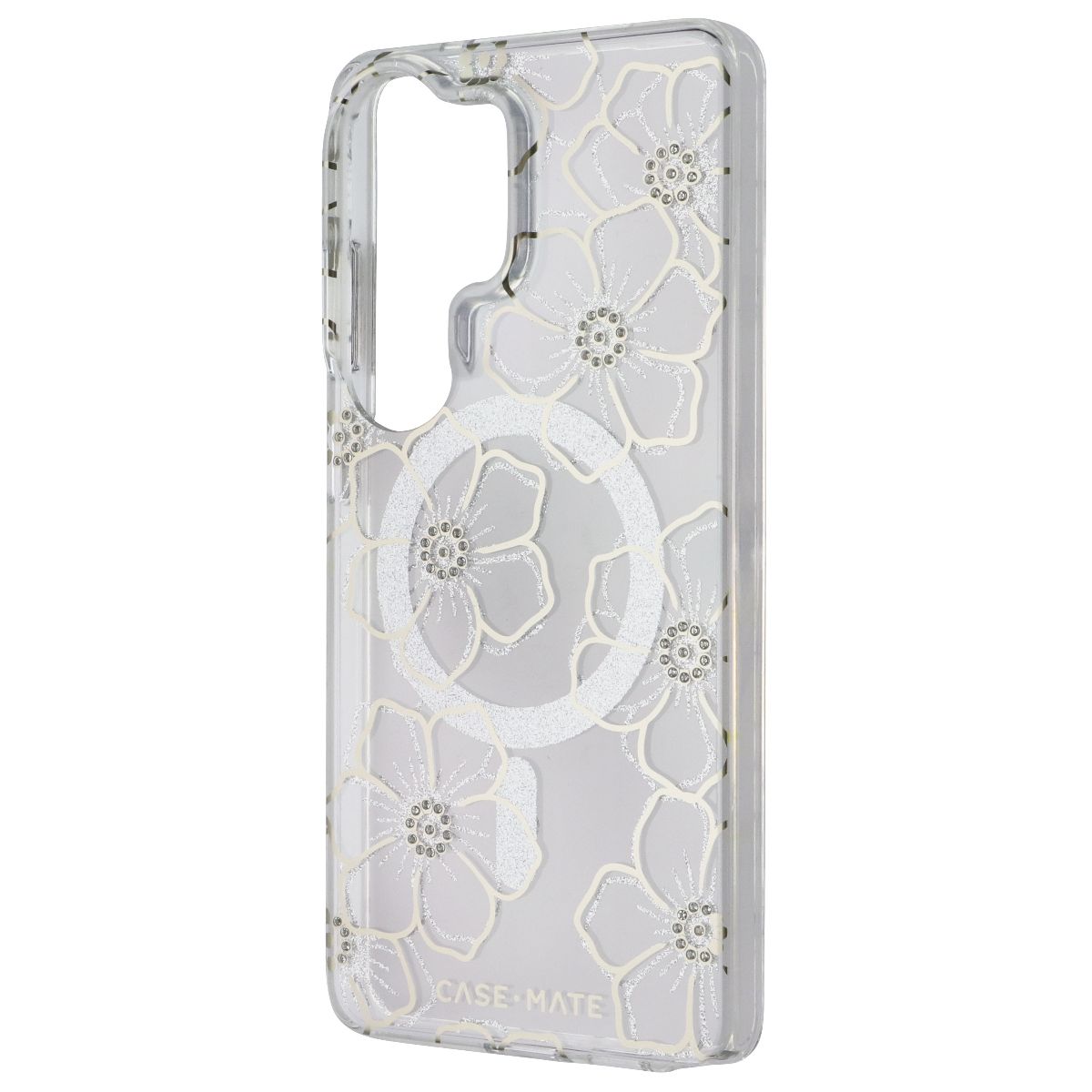 Case-Mate Glitter Magnetic Case for Samsung Galaxy S26 Ultra - Floral Gems
