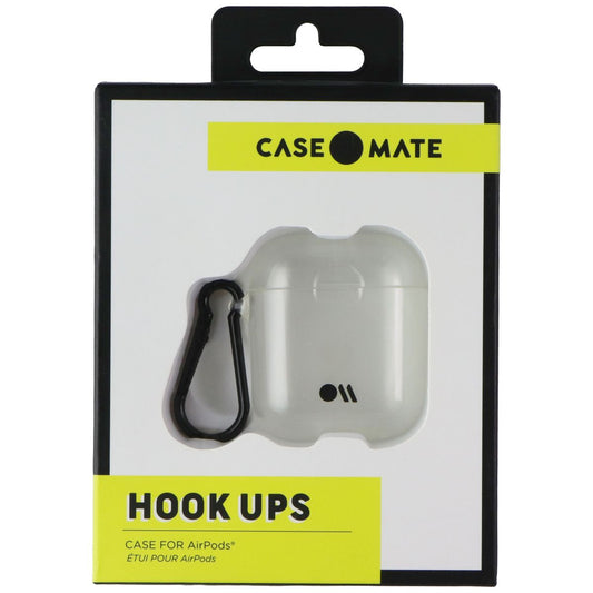 Case-Mate Case for Apple AirPods (Series 1 & 2) - Clear + Black Carabineer