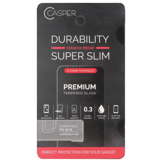Casper Premium Ultra Thin 9H Tempered Glass for Google Pixel 3a XL Smartphone