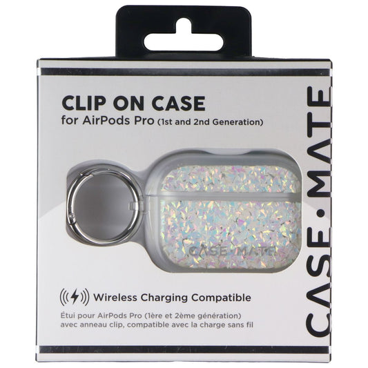 Case-Mate Clip on Case for Apple AirPods Pro (1st & 2nd Gen) - Twinkle Diamond iPod, Audio Player Accessories - Other Portable Audio Accs Case-Mate - Simple Cell Bulk Wholesale Pricing - USA Seller