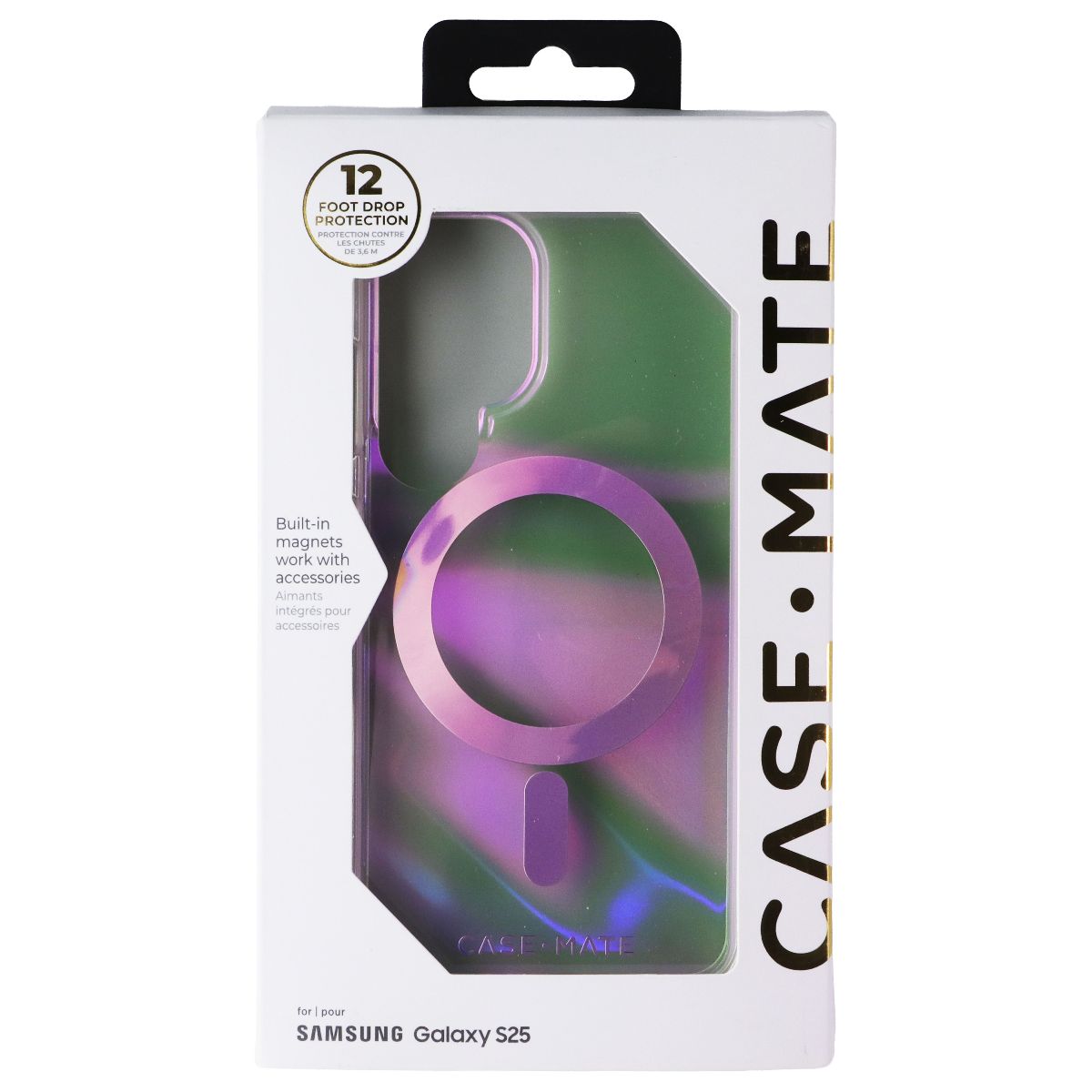 Case-Mate Soap Bubble Case for MagSafe for Samsung Galaxy S25 - Iridescent