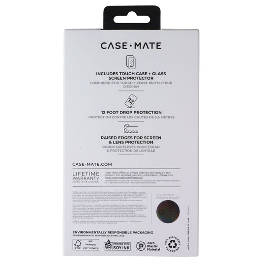 Case-Mate Tough Case & Screen Protector Bundle for Motorola Moto G 2025 - Black