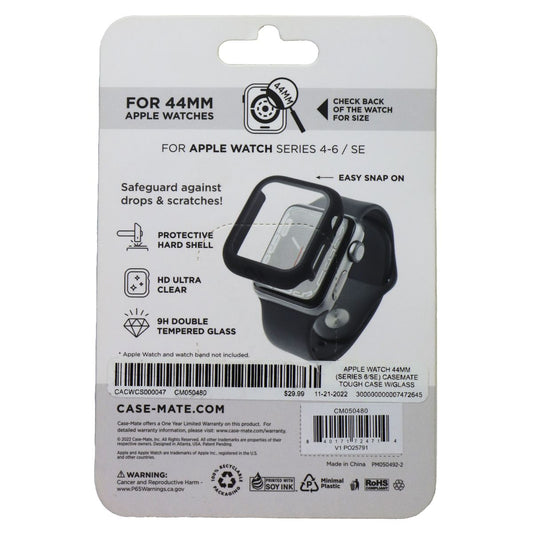 Case-Mate Tough Watch Case for Apple Watch Series 4-6 / SE - Black Smart Watch Accessories - Smart Watch Cases Case-Mate - Simple Cell Bulk Wholesale Pricing - USA Seller