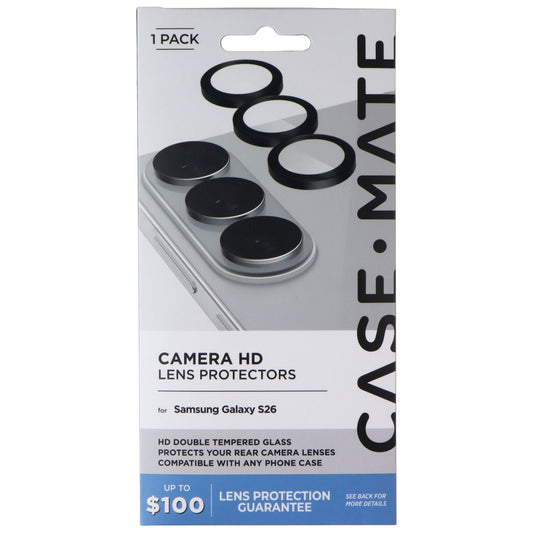 Case-Mate Camera HD Lens Protectors for Samsung Galaxy S26 - Black
