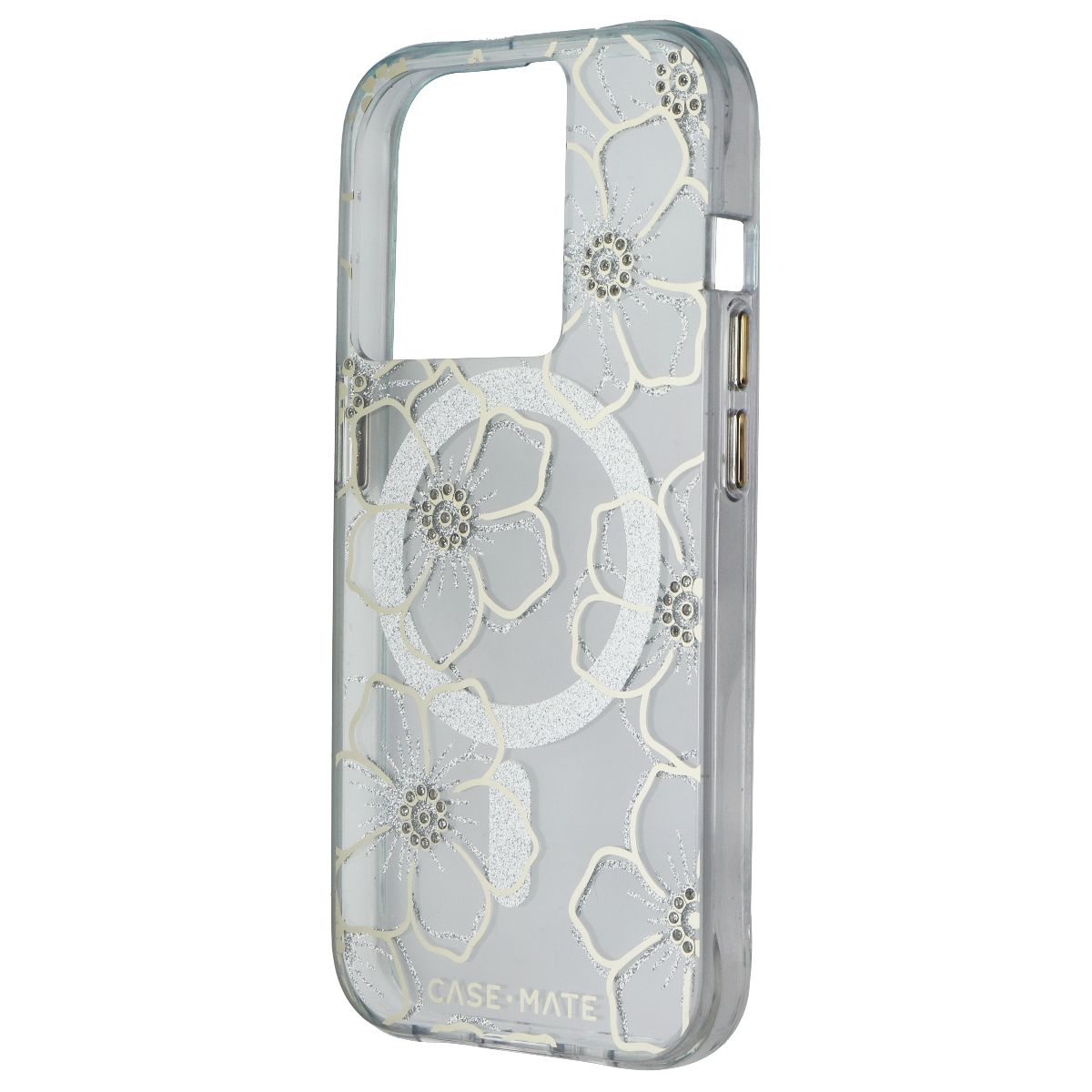 Case-Mate for MagSafe for iPhone 15 Pro - Floral Gems Cell Phone - Cases, Covers & Skins Case-Mate    - Simple Cell Bulk Wholesale Pricing - USA Seller