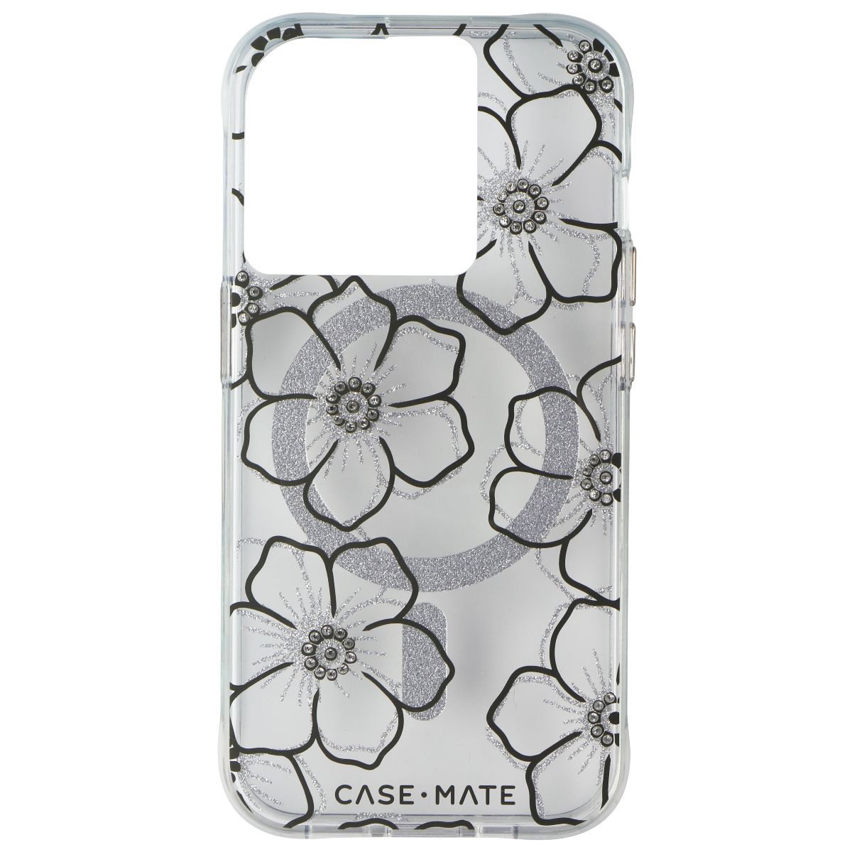 Case-Mate Hard Case for MagSafe for Apple iPhone 15 Pro - Floral Gems Cell Phone - Cases, Covers & Skins Case-Mate - Simple Cell Bulk Wholesale Pricing - USA Seller