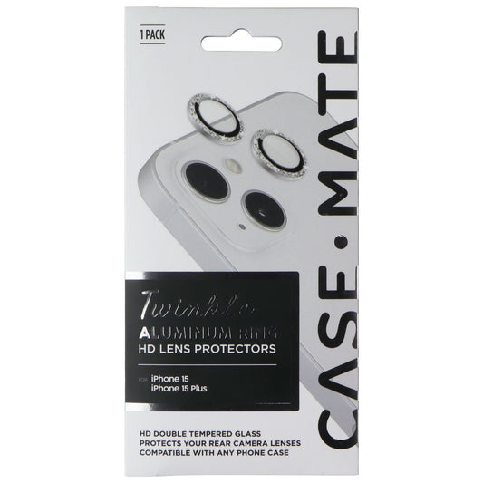 Case-Mate Aluminum Ring HD Lens Protectors for Apple iPhone 15/15 Plus - Twinkle Cell Phone - Screen Protectors Case-Mate - Simple Cell Bulk Wholesale Pricing - USA Seller