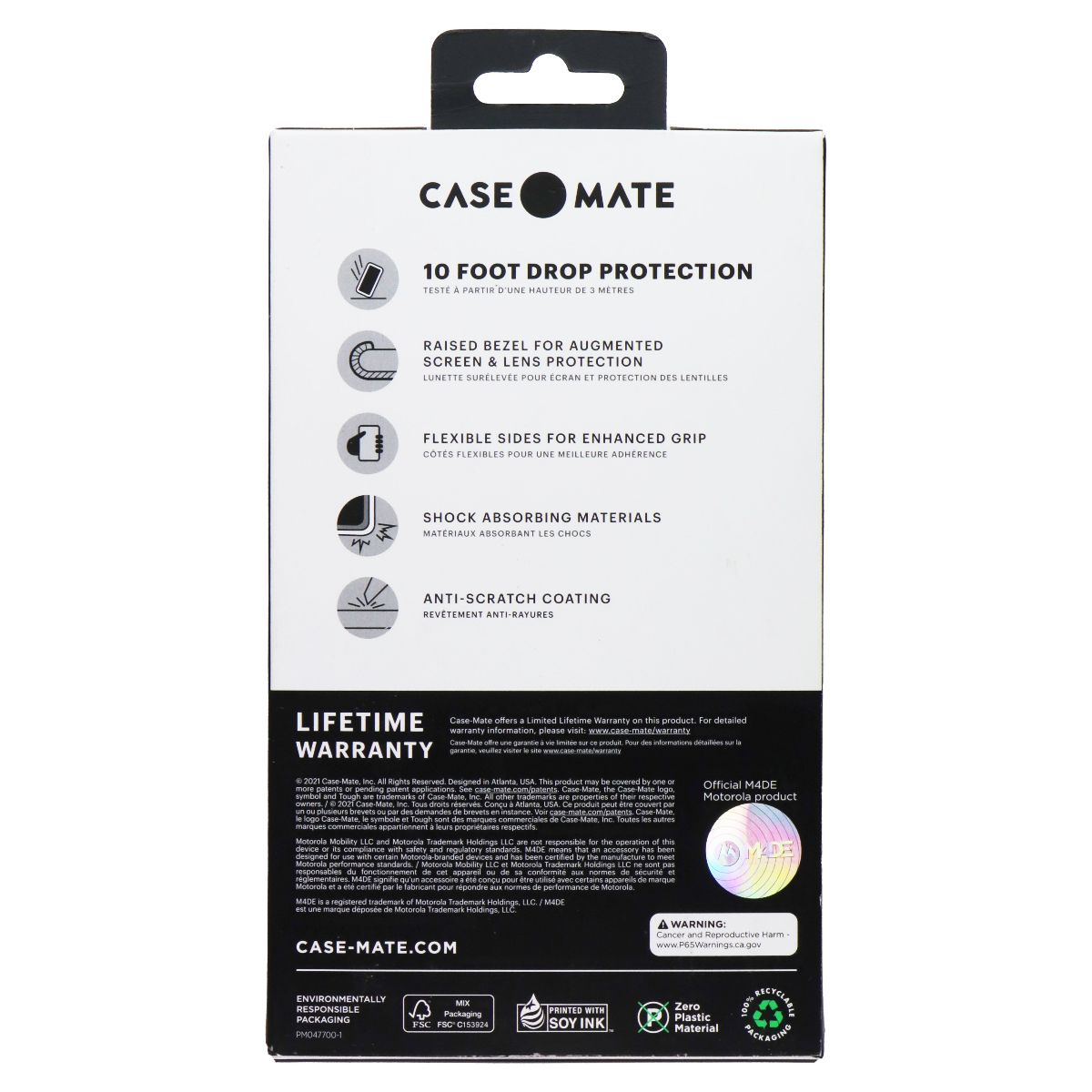 Case-Mate Tough Clear Series Case Motorola Moto G Power (2022) - Clear Cell Phone - Cases, Covers & Skins Case-Mate - Simple Cell Bulk Wholesale Pricing - USA Seller