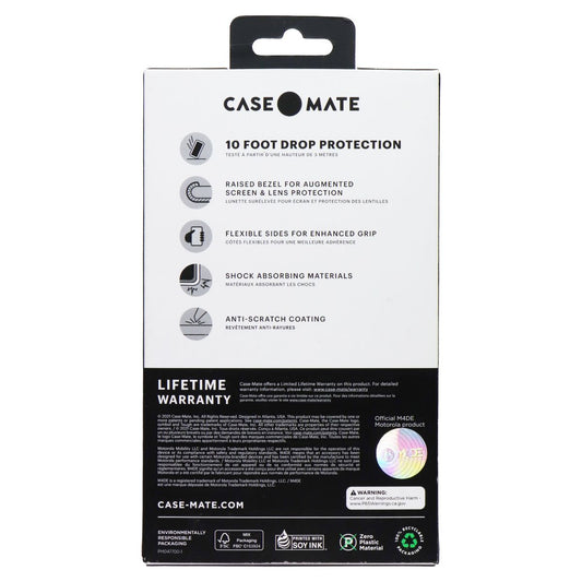 Case-Mate Tough Clear Series Case Motorola Moto G Power (2022) - Clear