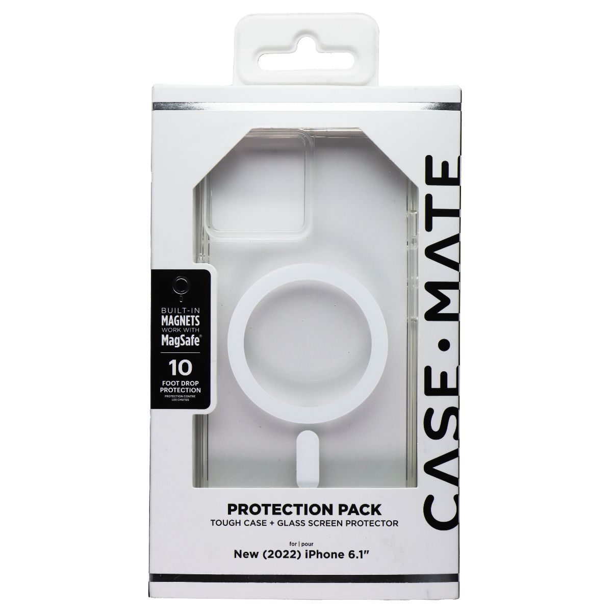 Case-Mate Protection Pack for MagSafe for Apple iPhone 14 - Clear Cell Phone - Accessory Bundles Case-Mate - Simple Cell Bulk Wholesale Pricing - USA Seller