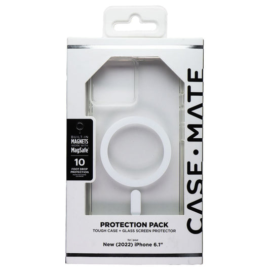 Case-Mate Protection Pack for MagSafe for Apple iPhone 14 - Clear Cell Phone - Accessory Bundles Case-Mate - Simple Cell Bulk Wholesale Pricing - USA Seller